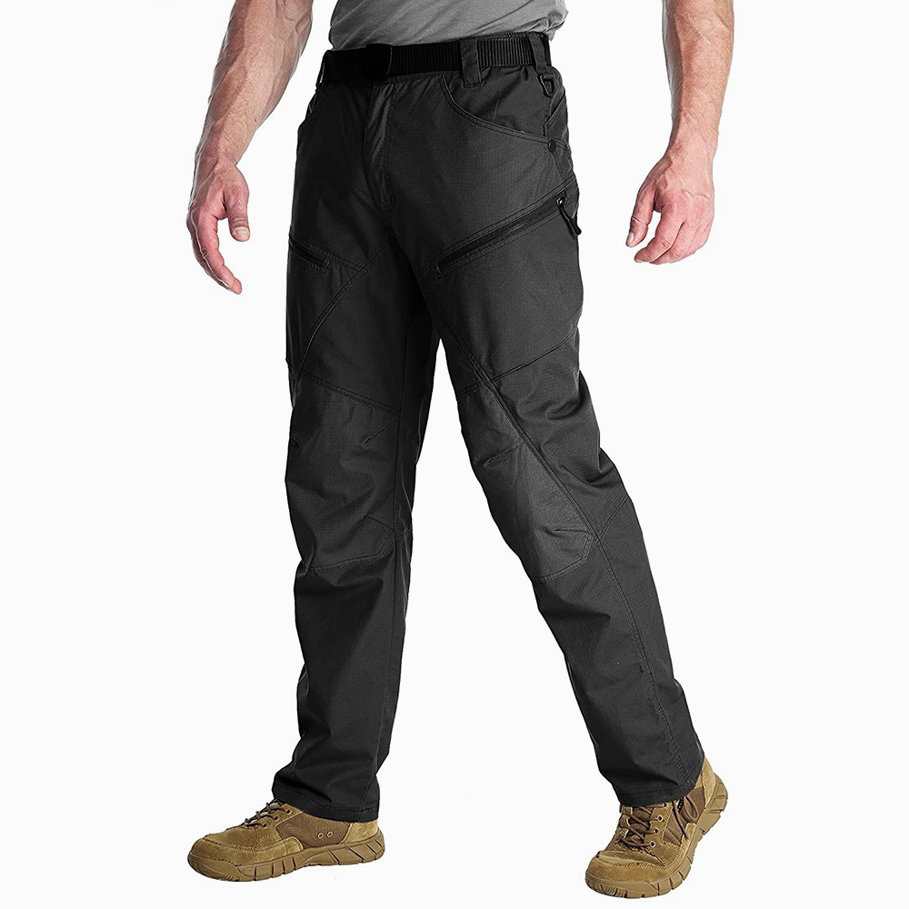 Hestic Sports Wear Mens Cargo Trousers Work Wear Cargo Pans With Side Pocket Full Pants Casual Men Hiking Pants Outdoors Trousers Cargo Pants